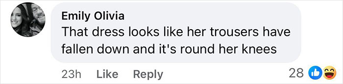 Comment on Kendall Jenner's Paris Fashion Week dress being roasted with humor.