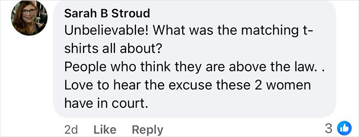 A comment reacting to a school principal's arrest, calling it "unbelievable" and questioning actions related to the incident. A comment reacting to a school principal's arrest, calling it "unbelievable" and questioning actions related to the incident.