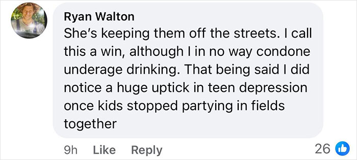 Social media comment on school principal arrest controversy over kids drinking at her home. Social media comment on school principal arrest controversy over kids drinking at her home.