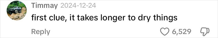 Woman Tells Family Dryer Isn&rsquo;t Working And Everyone's Stunned When They Discover The Reason Why