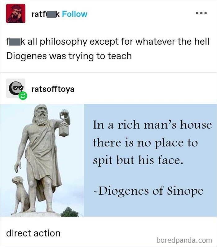 Barrel Man Had The Right Ideas