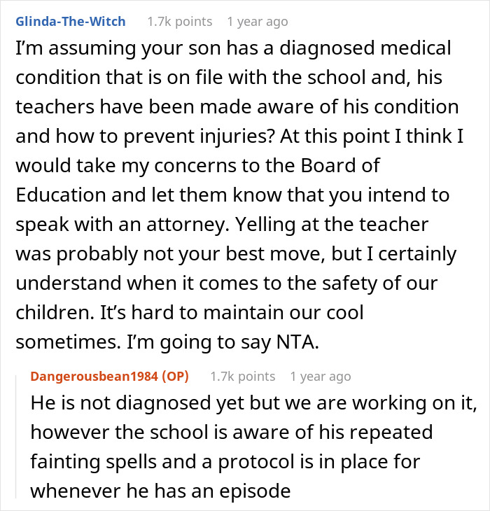 Teacher Reduced To Tears After Dad Berates Her For Ignoring His Son's Warnings That He's Unwell