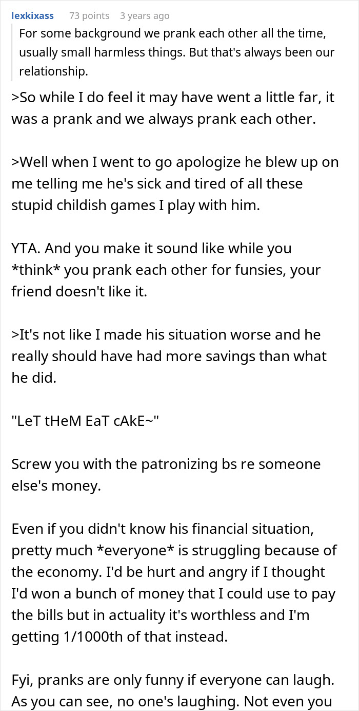 Prank discussion about handing broke guy a fake $50K lottery ticket, causing him to explode upon realizing it. Prank discussion about handing broke guy a fake $50K lottery ticket, causing him to explode upon realizing it.