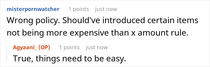Reddit comments discussing reimbursement policy and the need for easier rules. Reddit comments discussing reimbursement policy and the need for easier rules.