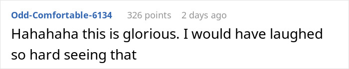 Comment about a stubborn boomer insisting on deplaning row by row, with a humorous reaction.