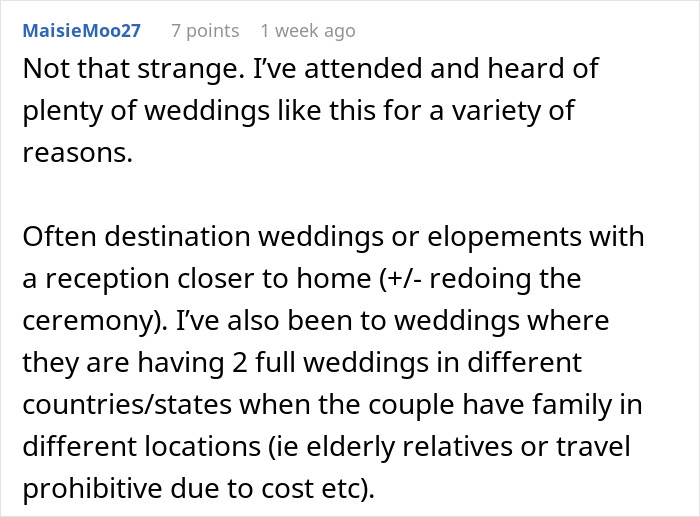 Bride And Groom Decide To Have Two Weddings: "Please Tell Me I&rsquo;m Not Delusional"