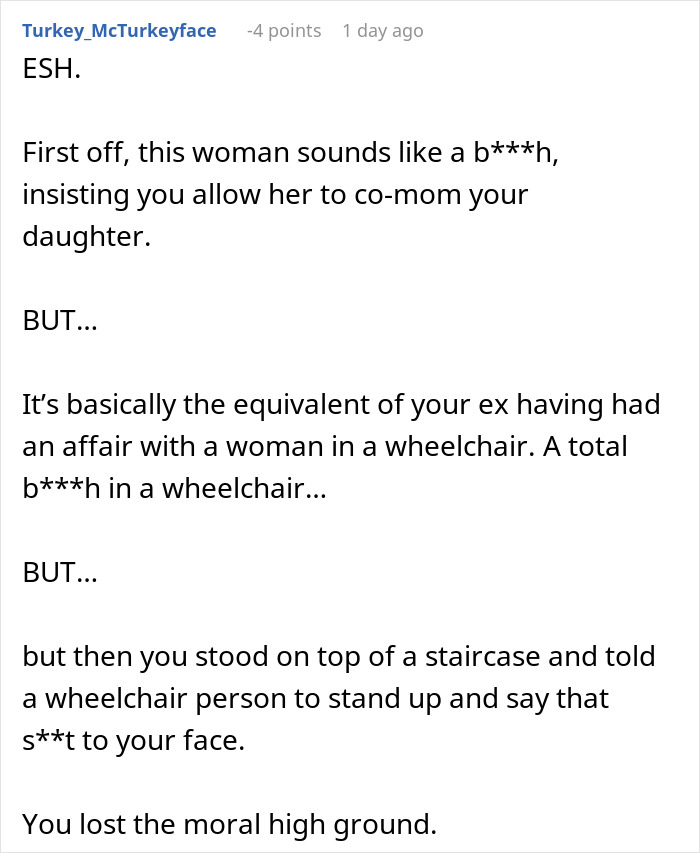 &ldquo;AITA For Telling My Ex&rsquo;s Sterile Affair Partner To Have Her Own Daughter?&rdquo;