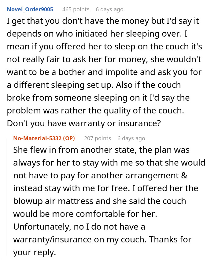 &ldquo;She Actually Broke The Entire Board&rdquo;: Friend&rsquo;s Weight Leaves Host Couchless And Confused