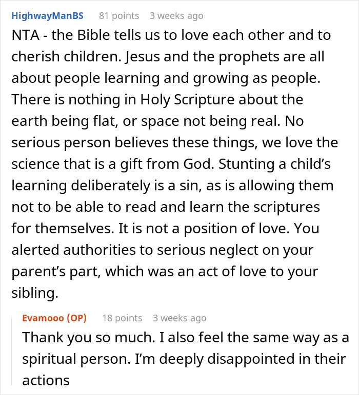 CPS Gets Involved As Woman Refuses To Let 9YO Sister Go Illiterate Over Parents’ Odd Beliefs CPS Gets Involved As Woman Refuses To Let 9YO Sister Go Illiterate Over Parents’ Odd Beliefs