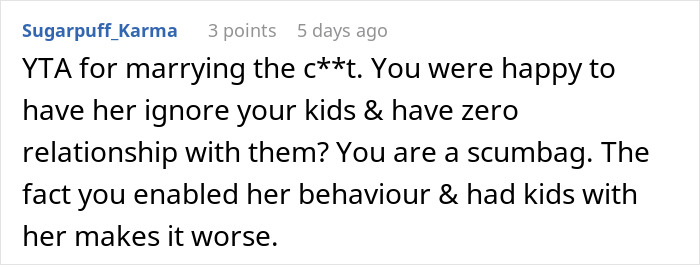 &ldquo;AITAH For Telling My Wife She Can Leave Because I&rsquo;m Not Kicking My Older Kids Out?&rdquo;