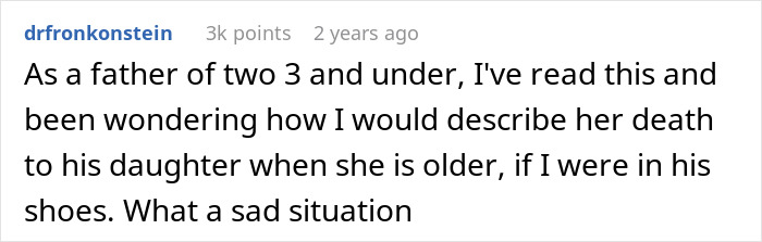 Reddit comment discussing tragedy involving infidelity accusations and PPD. Reddit comment discussing tragedy involving infidelity accusations and PPD.