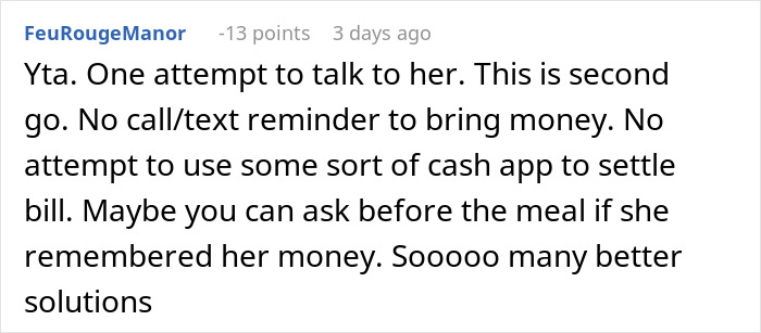 Woman Gives Her Freeloader Friend A Taste Of Her Own Medicine, Dinner Gets Awkward