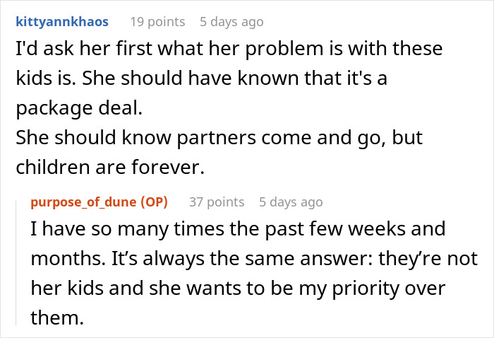 &ldquo;AITAH For Telling My Wife She Can Leave Because I&rsquo;m Not Kicking My Older Kids Out?&rdquo;