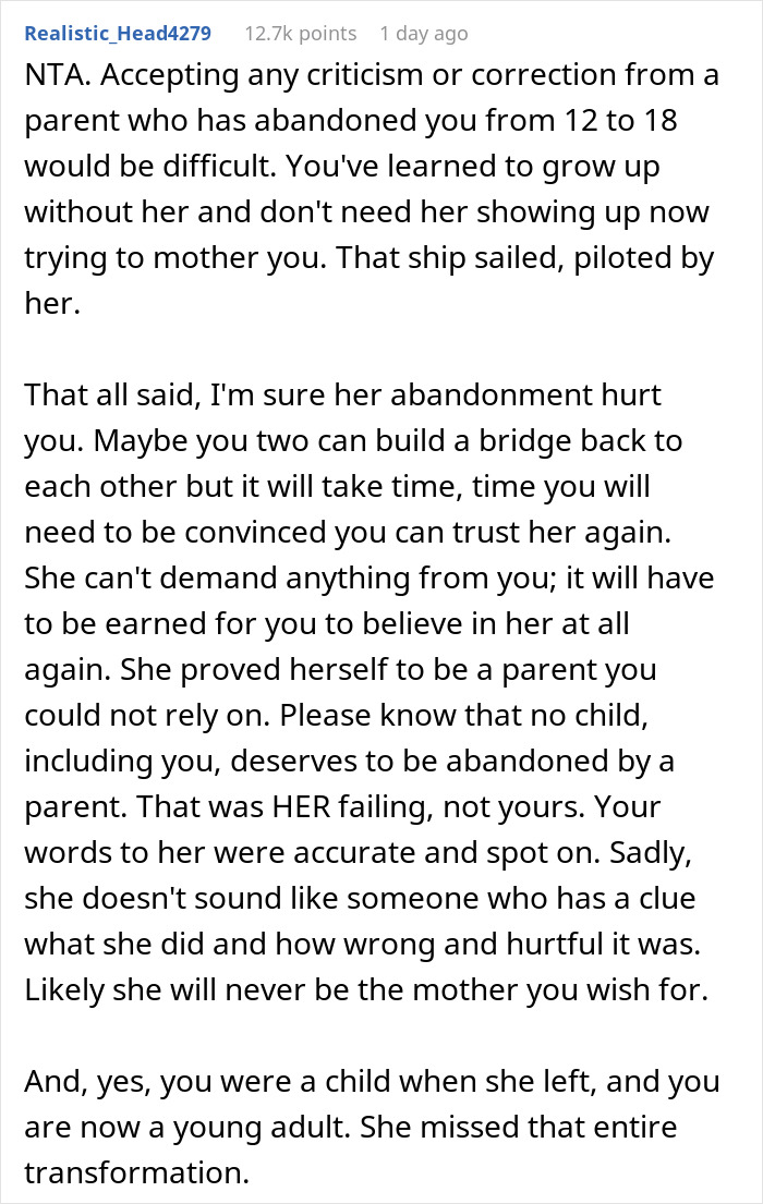 Mom Who Abandoned Child For 6 Years Gets Slapped In The Face By Reality After Trying To Parent