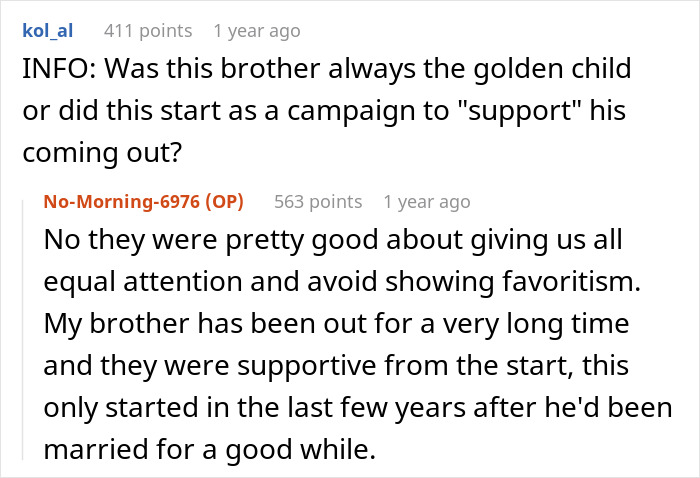 Sibling Fed Up With Parents&rsquo; Favoritism Towards Bro, Leaves Gathering And Exposes Toxic Behavior