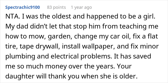 Dad&rsquo;s Effort To Empower Stepdaughter Backfires, Wife Leaves Mid-Argument Over Gender Roles
