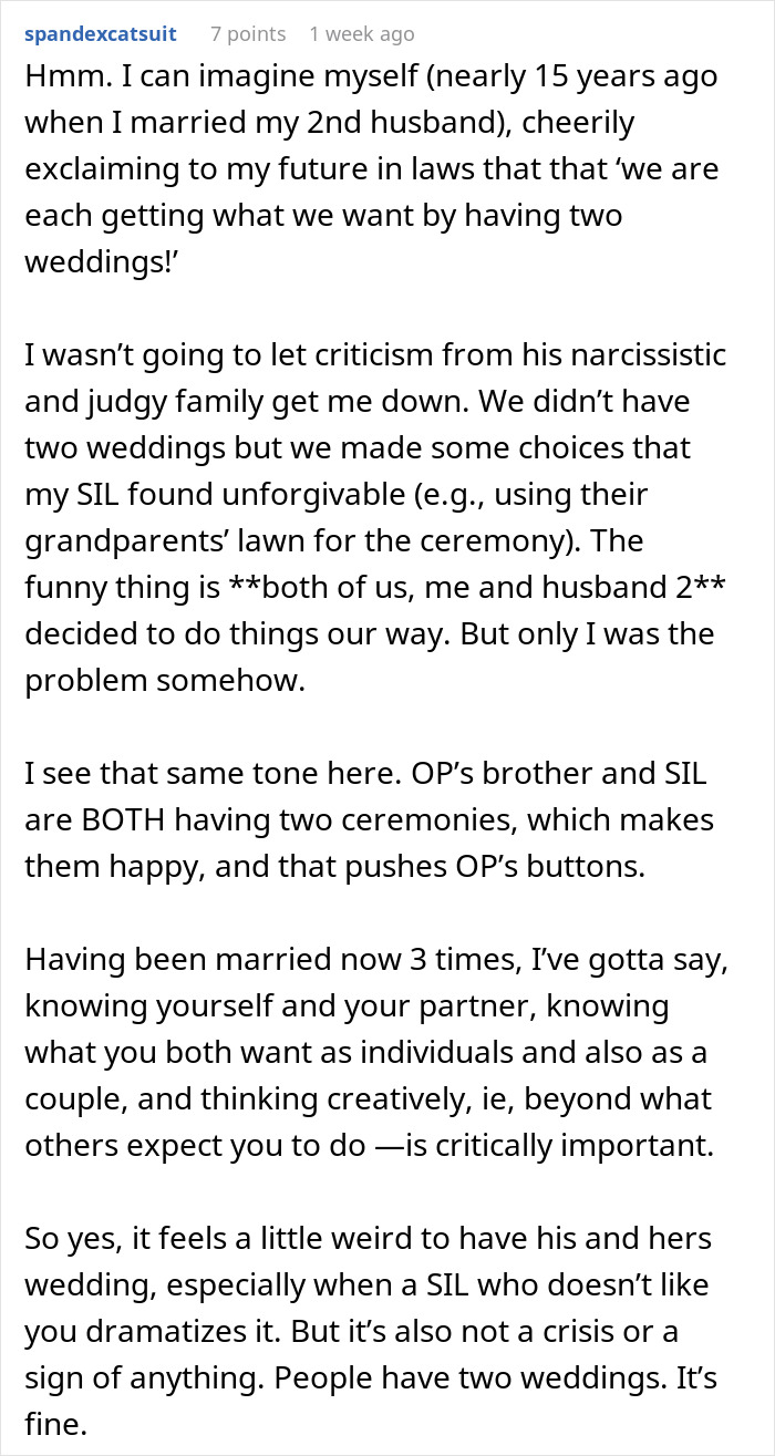 Bride And Groom Decide To Have Two Weddings: "Please Tell Me I&rsquo;m Not Delusional"