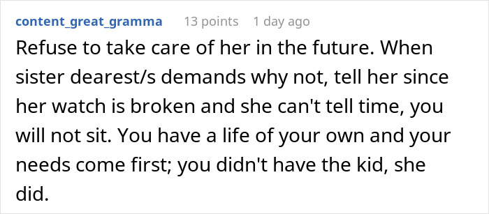 &ldquo;AITA For &lsquo;Abandoning&rsquo; My Niece Because My Sister Wouldn&rsquo;t Come And Get Her?&rdquo;