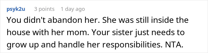 &ldquo;AITA For &lsquo;Abandoning&rsquo; My Niece Because My Sister Wouldn&rsquo;t Come And Get Her?&rdquo;