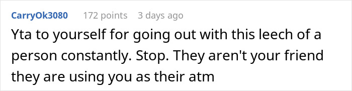 Woman Gives Her Freeloader Friend A Taste Of Her Own Medicine, Dinner Gets Awkward