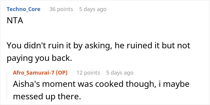 Person Confronts Uncle Over Unpaid Debt At Family Dinner, Celebration Turns Into Shock Person Confronts Uncle Over Unpaid Debt At Family Dinner, Celebration Turns Into Shock