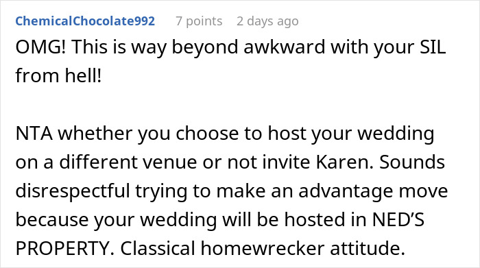 Wedding Dreams Turn Nightmarish As Karen Declares, &ldquo;It Is Our House, Y&rsquo;know&rdquo;