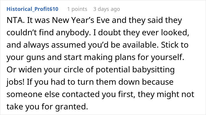 Guy Ruins New Year For Sister, Is Shocked She Refuses To Babysit His Kids Ever Again