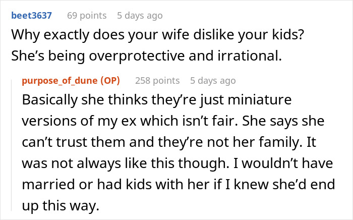 &ldquo;AITAH For Telling My Wife She Can Leave Because I&rsquo;m Not Kicking My Older Kids Out?&rdquo;