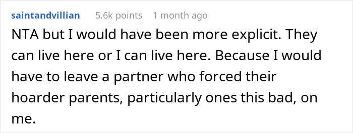 "Yes, Maggots": SIL Refuses To House Hoarder In-Laws After They Lose Their Home "Yes, Maggots": SIL Refuses To House Hoarder In-Laws After They Lose Their Home
