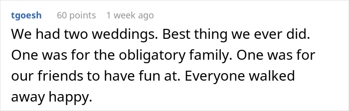 Bride And Groom Decide To Have Two Weddings: "Please Tell Me I&rsquo;m Not Delusional"