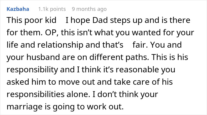 Comment on relationship advice regarding divorce and custody situation.