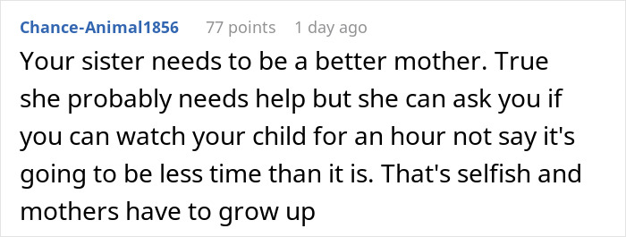 &ldquo;AITA For &lsquo;Abandoning&rsquo; My Niece Because My Sister Wouldn&rsquo;t Come And Get Her?&rdquo;