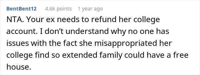 Reddit comment on college tuition involving family and misappropriation of funds. Reddit comment on college tuition involving family and misappropriation of funds.