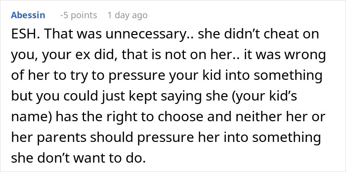 &ldquo;AITA For Telling My Ex&rsquo;s Sterile Affair Partner To Have Her Own Daughter?&rdquo;