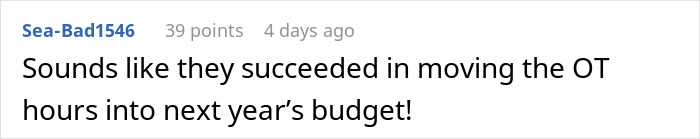 Comment on greedy managers not paying garbage collectors overtime, discussing budget issues. Comment on greedy managers not paying garbage collectors overtime, discussing budget issues.