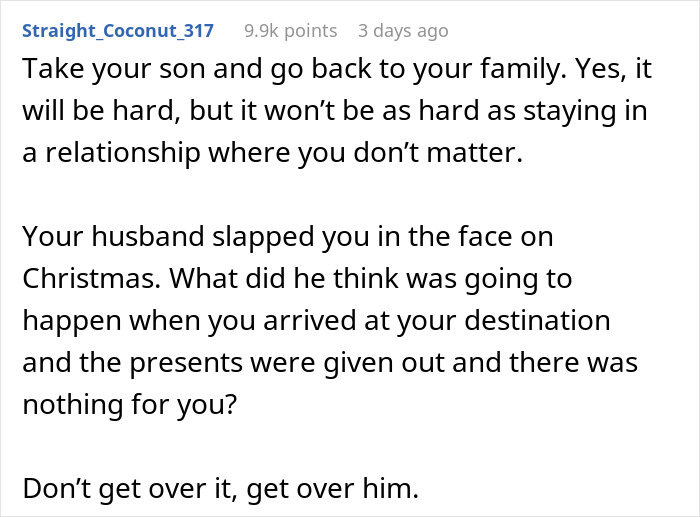 &ldquo;Your Marriage Is Over&rdquo;: Woman Doesn&rsquo;t Know How To Come Back From Husband&rsquo;s Stunt On Christmas
