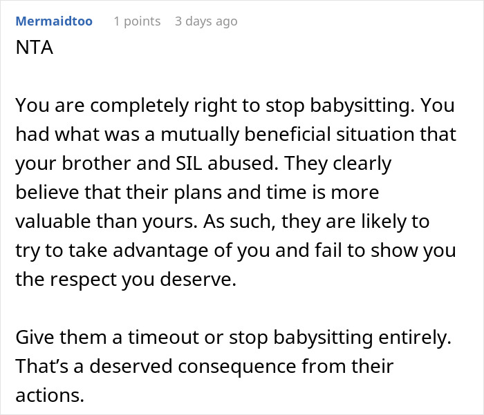 Guy Ruins New Year For Sister, Is Shocked She Refuses To Babysit His Kids Ever Again