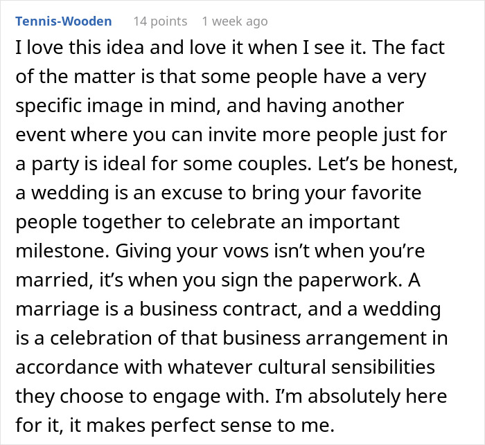 Bride And Groom Decide To Have Two Weddings: "Please Tell Me I&rsquo;m Not Delusional"