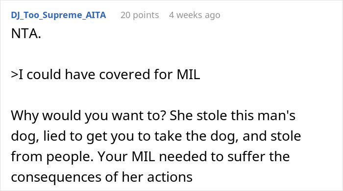 MIL Tries To Get Rid Of BF’s Dog By “Rehoming” It, Gets Kicked To The Curb When Truth Comes Out MIL Tries To Get Rid Of BF’s Dog By “Rehoming” It, Gets Kicked To The Curb When Truth Comes Out