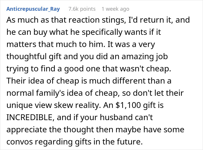 Woman Surprises Husband With Gift That&rsquo;s &ldquo;Unfathomable For A Former Poor Kid&rdquo;, Is Left Devastated