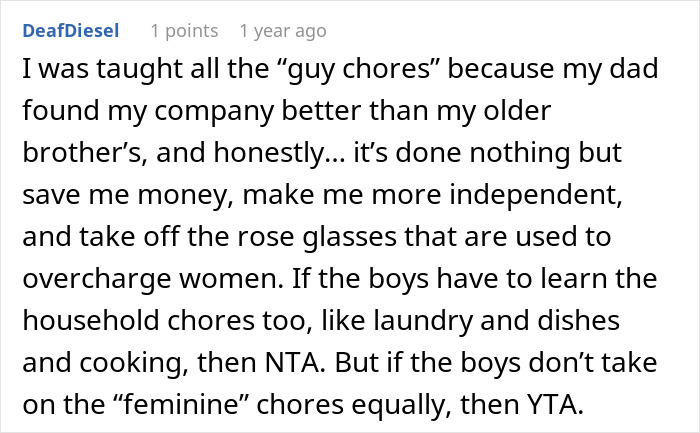 Dad&rsquo;s Effort To Empower Stepdaughter Backfires, Wife Leaves Mid-Argument Over Gender Roles