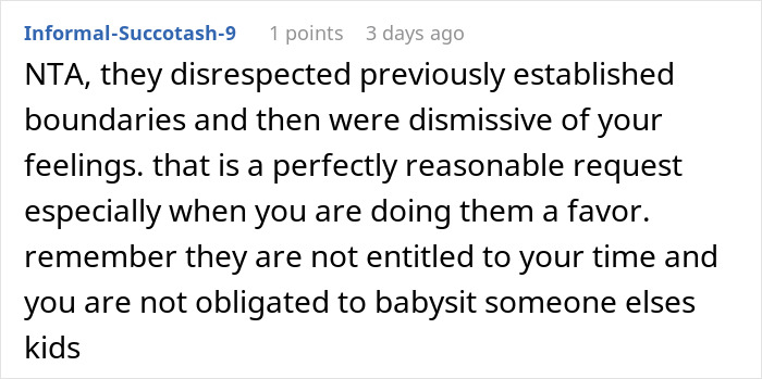 Guy Ruins New Year For Sister, Is Shocked She Refuses To Babysit His Kids Ever Again