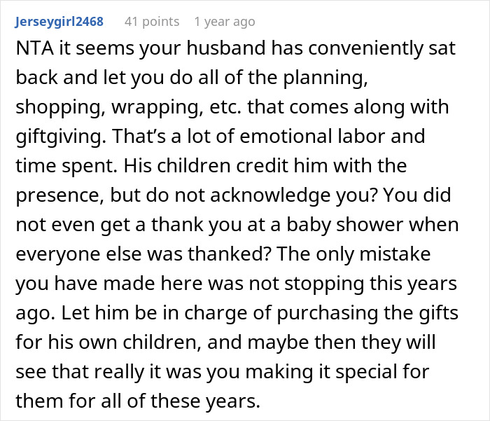 Woman Devastated After Adult Step-Kids Ruin Her Joy Of Gift-Giving, Decides To Step Away
