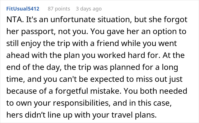 Guy Refuses To Cancel Japan Trip After GF Forgot Her Passport, She&rsquo;s Upset He &ldquo;Abandoned Her&rdquo;