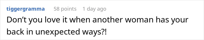 Reddit comment humorously discussing unexpected support, referencing revenge. Reddit comment humorously discussing unexpected support, referencing revenge.