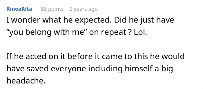 Text exchange about unexpected love confession from a male best friend, referencing a song lyric humorously.