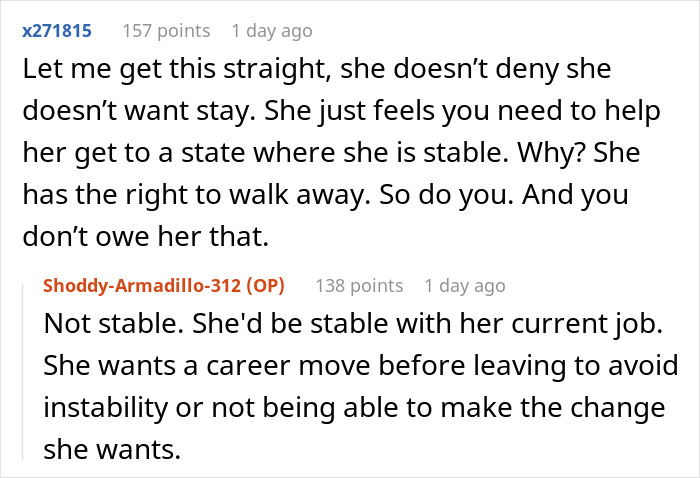 Man Overhears About Wife&rsquo;s Plans To Leave Him After A Career Change, Beats Her To It