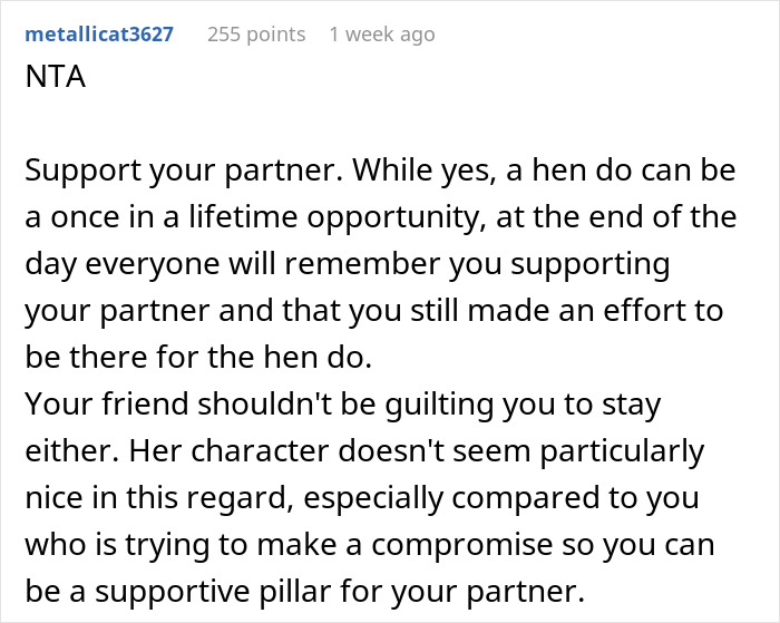 “A One-Time Event”: Bridesmaid Asks If She’s A Jerk For Choosing Husband Over Bride “A One-Time Event”: Bridesmaid Asks If She’s A Jerk For Choosing Husband Over Bride