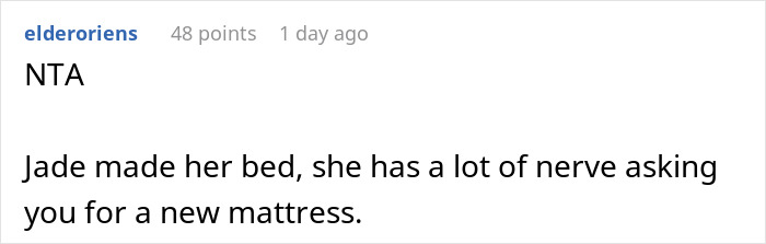 Reddit comment about a woman refusing to watch her sister's kids, highlighting family tension. Reddit comment about a woman refusing to watch her sister's kids, highlighting family tension.