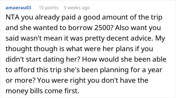 Man Gets A Harsh Reality Check Online After Venting About GF Using Him To Fund Her Trip
